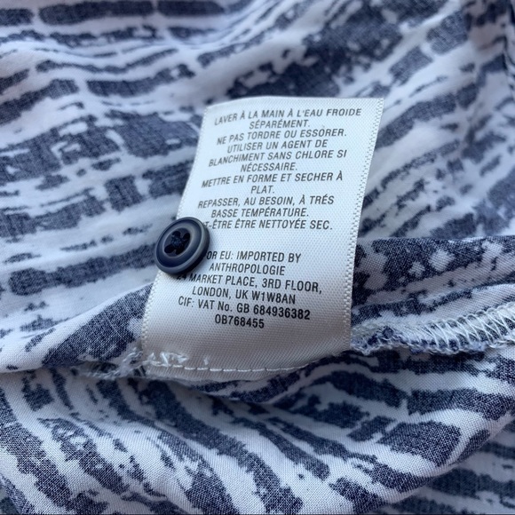 Holding Horses (Anthropologie) Button Down Shirt size S - Picture 7 of 7
